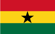 Flagge Ghana
