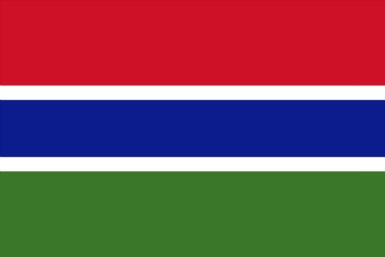 Flagge Gambia