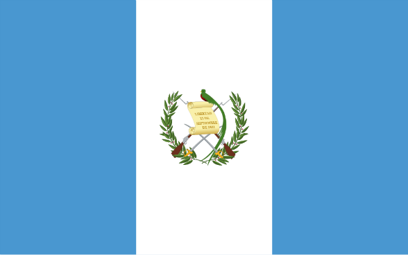 Flagge Guatemala