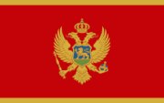 Flagge Montenegro