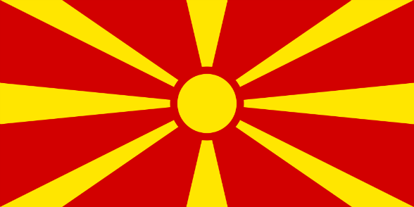 Drapeau Macédoine