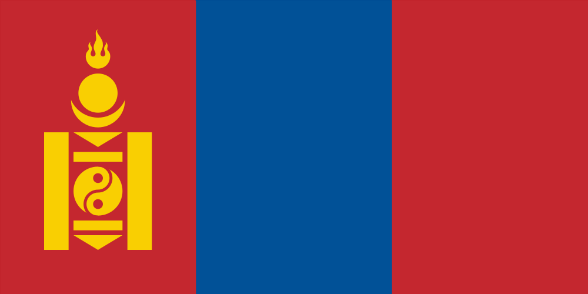 Flag Mongolia