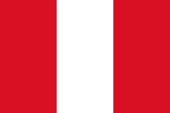 Flagge Peru