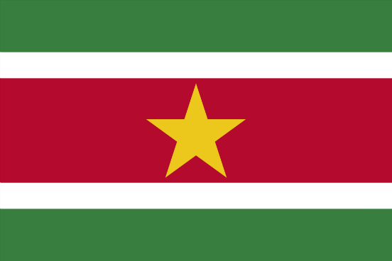 Flag Suriname