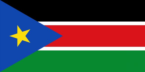 Flagge Südsudan