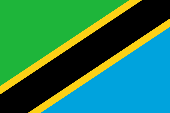 Drapeau Tanzanie