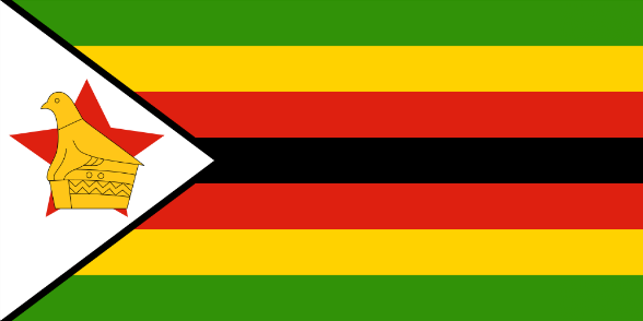 Flagge Simbabwe