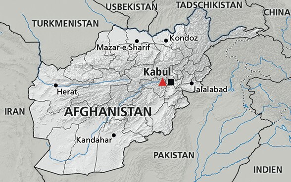 Karte von Afghanistan