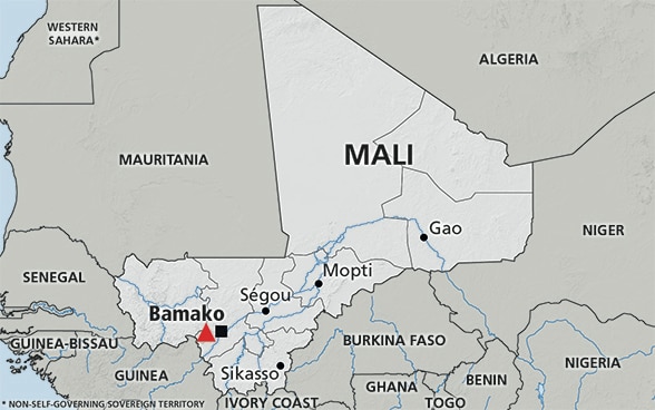 Map of Mali