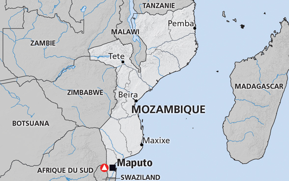 Carte du Mozambique