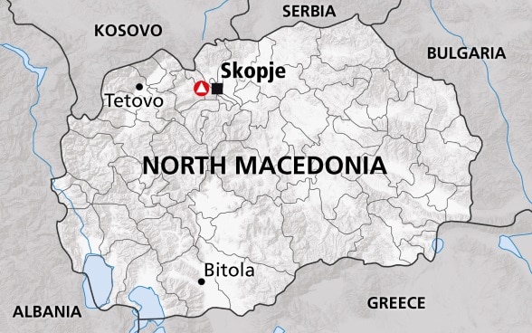 Map of Macedonia