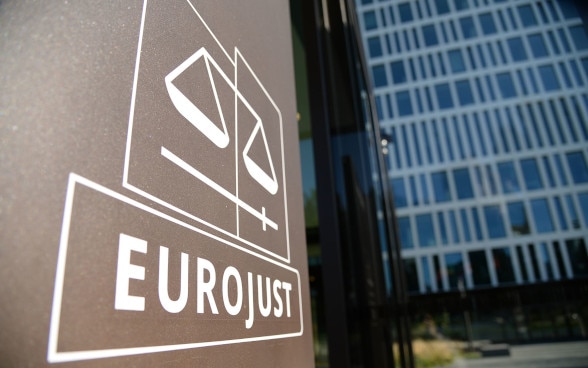 Building of the European Union Agency for Criminal Justice Cooperation Eurojust in The Hague.
