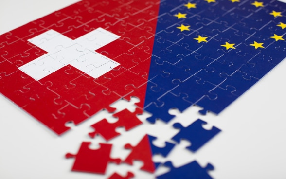 Puzzle Switzerland and EU