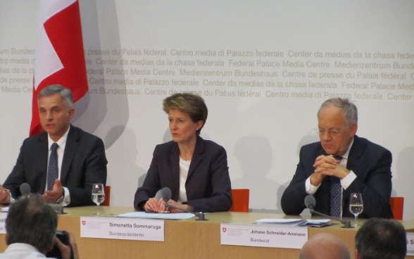 Conferenza stampa del Consiglio federale del 11 febbraio 2015