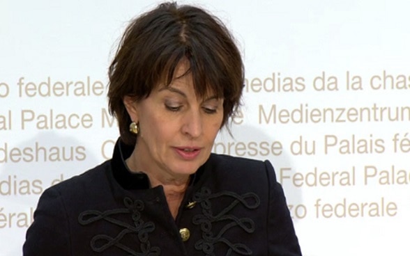 President of the Confederation Doris Leuthard