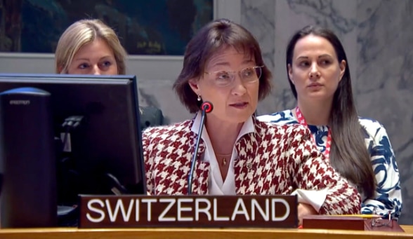 Pascale Baeriswyl UN Security Council New York