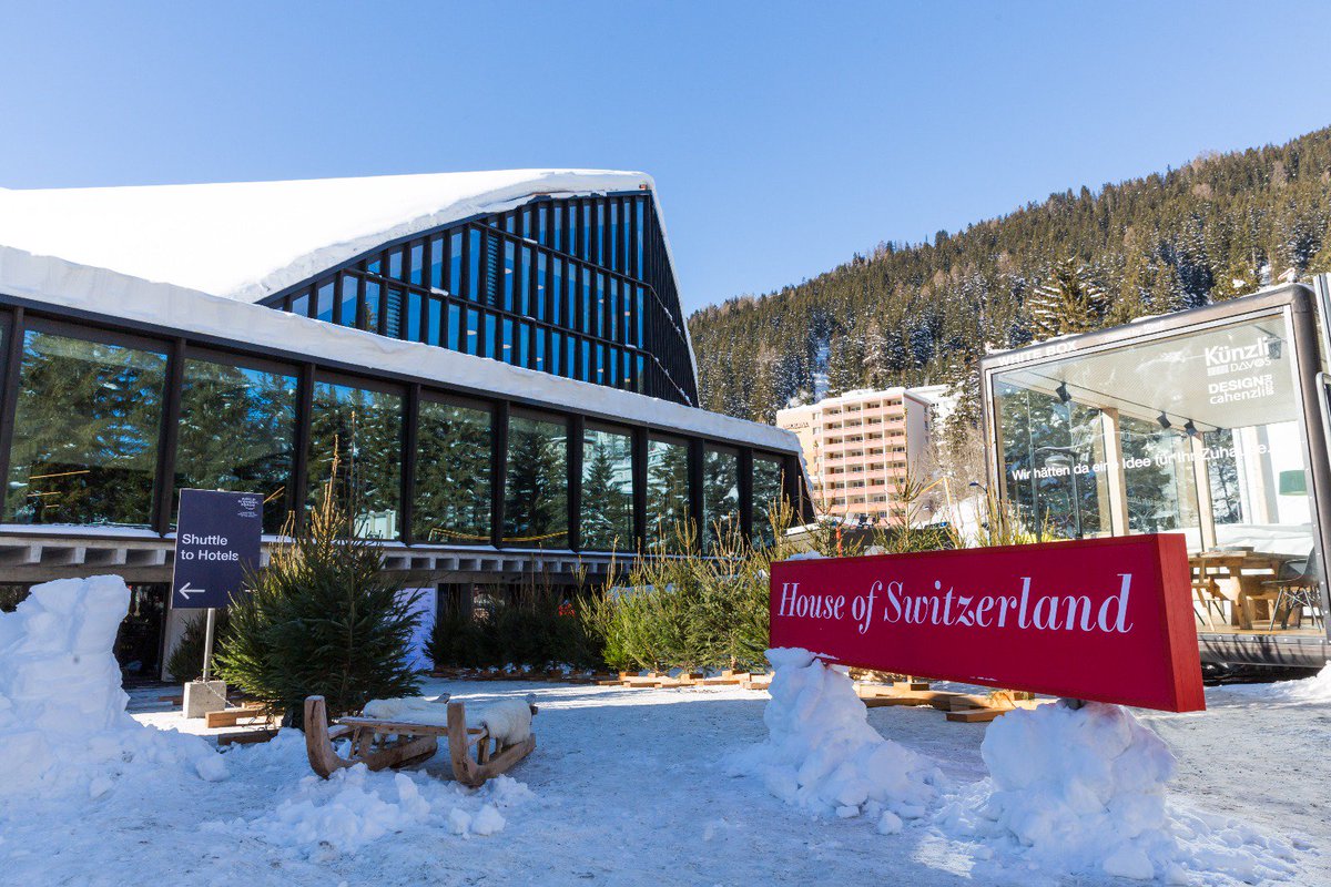 "Geneva Day" at the World Economic Forum 2020 in Davos