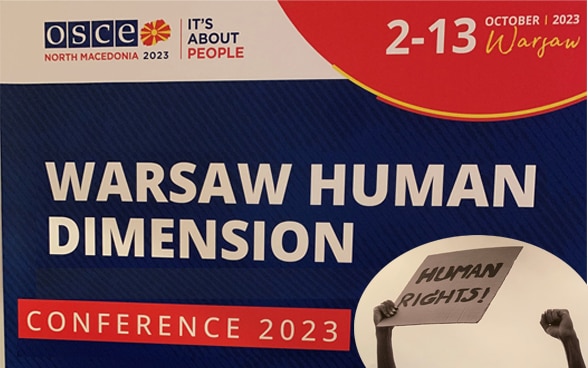 Detail of the poster for this year's Warsaw Conference