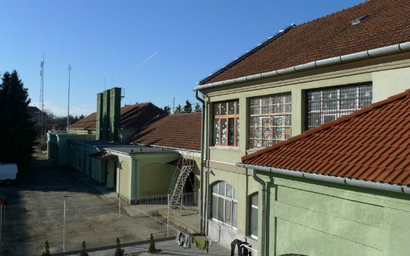 Immigration centre in Northern Hungary (Balassagyarmat)