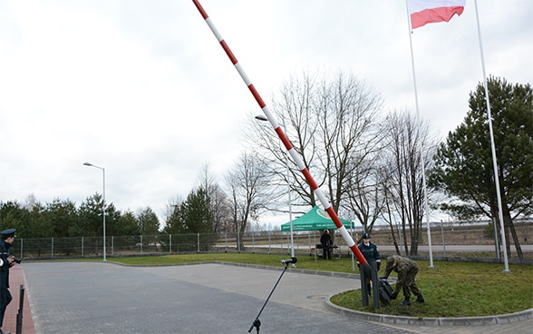 Grenzübergang in Siemianówka